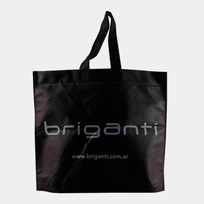 bolsa de friselina negra