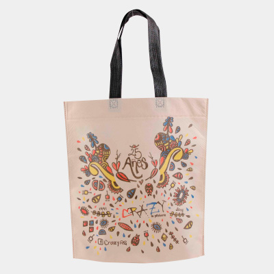 bolsa de friselina con asas