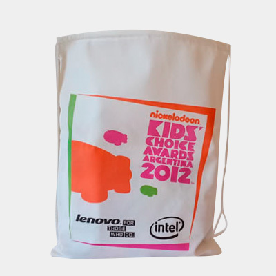 bolsa de friselina con cordon